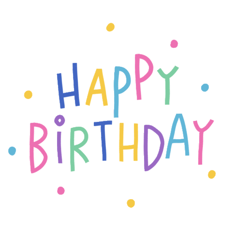 Happy Birthday Sticker