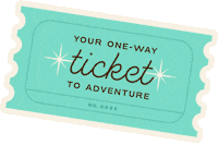 paradisefallscreative adventure ticket pfc paradisefalls Sticker