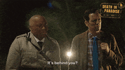 Its Behind You GIF by Death In Paradise