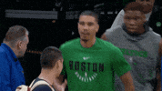 boston celtics handshake GIF by NBA