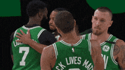 Regular Season Hug GIF by NBA
