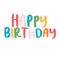 Register To Vote Happy Birthday Sticker