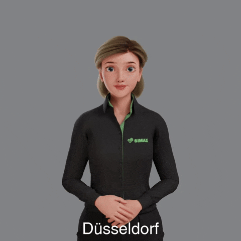 Avatar Gebärdensprache GIF by Sign Time - SiMAX