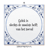 Moment Hoop Sticker by Tegelspreuken.nl