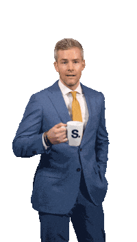 Serhant coffee good morning real estate idk Sticker