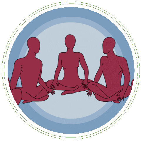 unity friends Sticker by HuMandalas