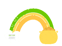 st patricks day fashion Sticker by Tricoci  University