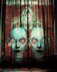 alienhoney art trippy psychedelic nft GIF