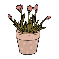 Polina_Lolly summer nature green home Sticker