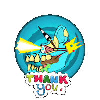 I Am Thank You Sticker