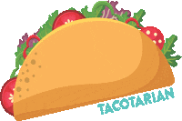 Vegan Tacos Sticker by Tacotarian