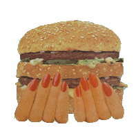 burger Sticker