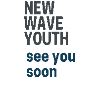 New Wave Youth See You Soon Sticker by KilconaPark