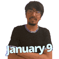 January 9 Sticker