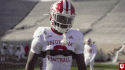 Football Kiss GIF by Indiana Hoosiers