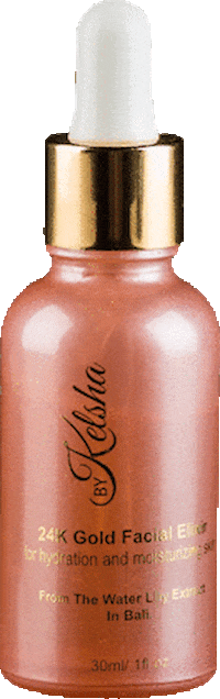 Bykelsha pink gold luxe bykelsha Sticker