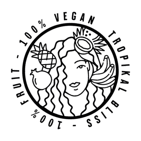 Tropikalbliss giphyupload tropikalbliss logotropikalbliss curlybrand Sticker