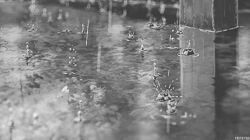 happy black and white GIF