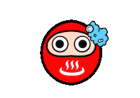 ryunosuke_art だるま ryunosuke アート 龍之介 Sticker