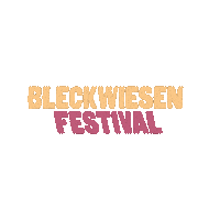 Bwf Sticker by Bleckwiesen Festival