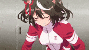 Umamusume Stretching GIF