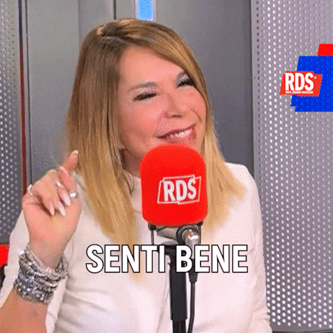 Listen Last Christmas GIF by RDS 100% Grandi Successi