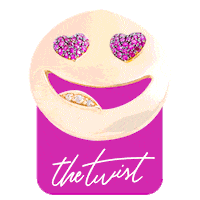 The Twist Heart Sticker by The Wonderful Bureau