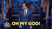 Stephen Colbert Omg GIF by The Late Show With Stephen Colbert