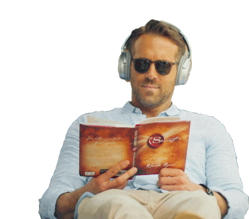 Ryan Reynolds Meditate Sticker by The Hitman's Wife's Bodyguard