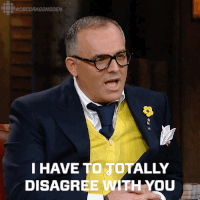 disagree dragons' den GIF by CBC
