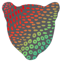 strawberryleopardhair hair strawberry leopard haircolor Sticker