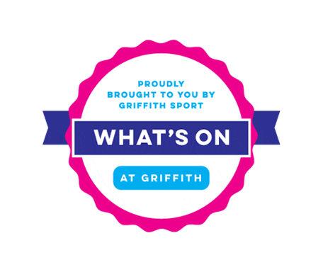 University Whatsonatgriffith Sticker by Griffith Sport