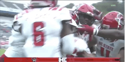 therealessad giphygifgrabber football uva ncstate GIF