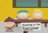 walk away eric cartman GIF by South Park 