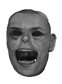 Sticker Face Sticker by Colin Raff