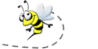 honey bee STICKER