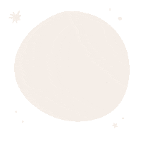 new moon space Sticker by Katie Thierjung / The Uncommon Place