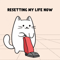 Glow Up White Cat GIF by MESA My Emotional Support Animal