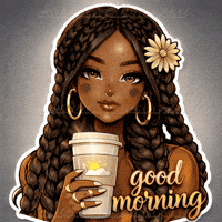 Good Morning Black Girl Magic GIF