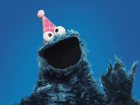 Celebrate Happy Birthday GIF by Sesame Street