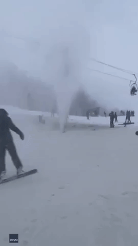 Several Skiers Hurt After Hydrant Bursts at North Carolina Ski Resort