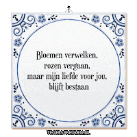 Hart Nl Sticker by Tegelspreuken.nl