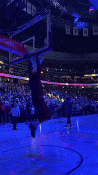 Just Hanging National Basketball Association GIF by NBA