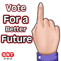 GoodNewsToday power vote voting elections Sticker