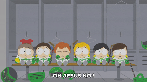 scared murderer GIF by South Park 
