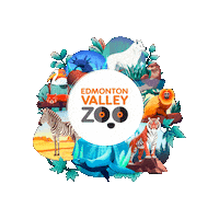 Edmonton Valley Zoo Sticker by Valley Zoo Development Society