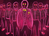 Wedding Skull GIF