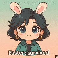 Easter Sigh GIF by Persona