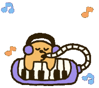 Playing Sea Otter Sticker by takadabear