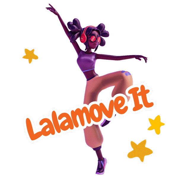 Lalamove giphyupload dance car song Sticker